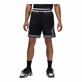 Jordan Sport Men's Dri-FIT Mesh Diamond Shorts high waisted button fly