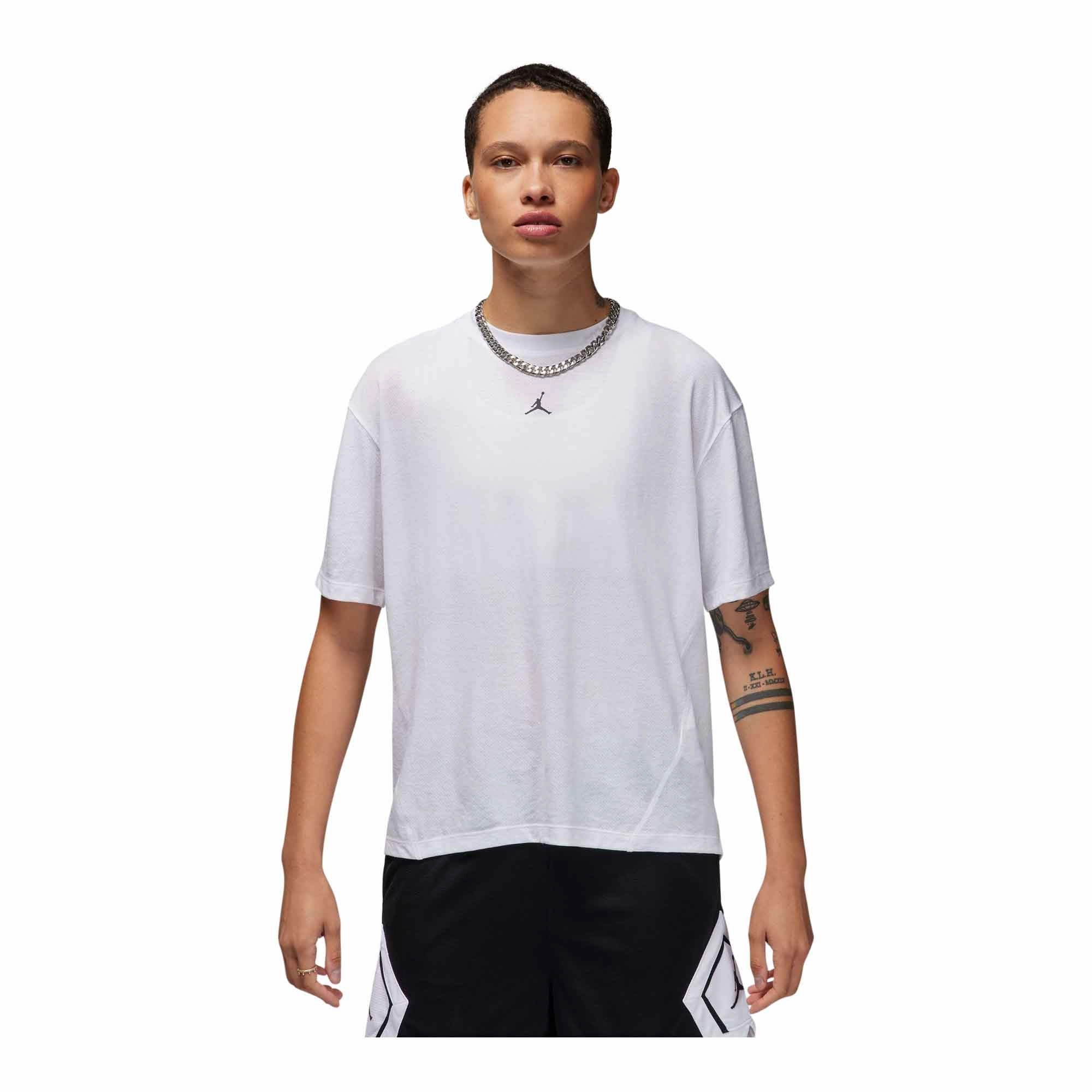 Romance Fit Jordan Sport Women's Diamond Short-Sleeve Top