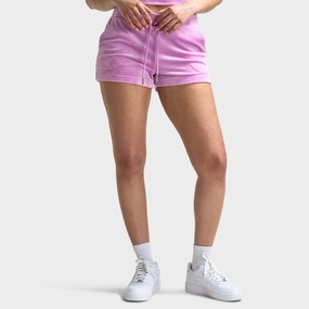 Juicy Couture Women's Luxe Velour Bling Shorts / Violet Tulle Easy Movement