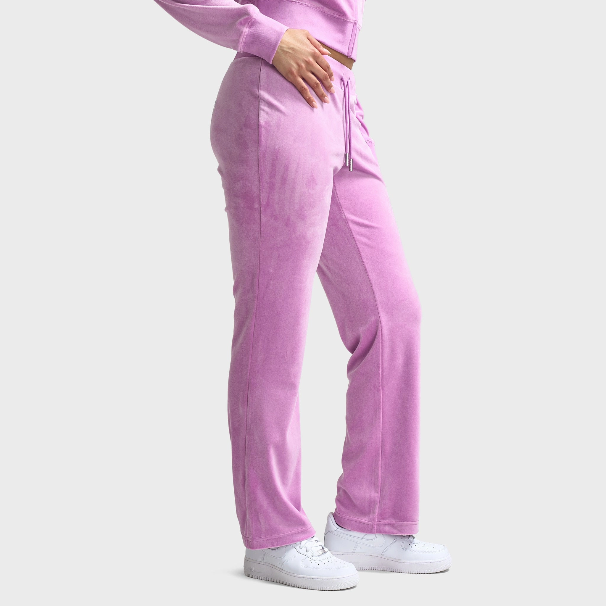 Juicy Couture Women's OG Bling Pants / Violet Tulle AntiBacterialTextile PrecisionTailoring
