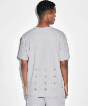 Ksubi 4x4 Biggie SS Tee (Grey Marle) LightweightMaterial
