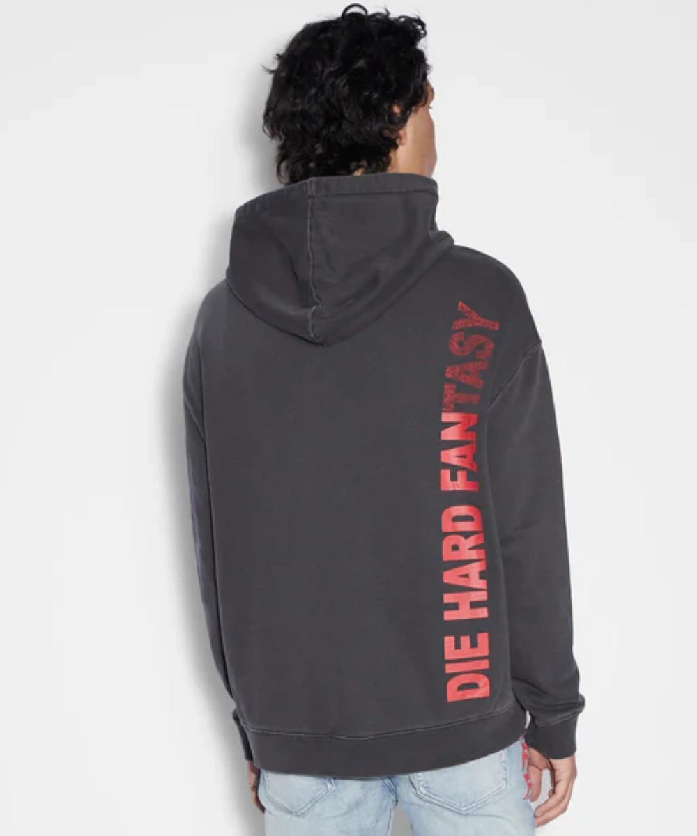 Stream Fit Move Fast Ksubi Fan Biggie Hoodie (Faded Black)