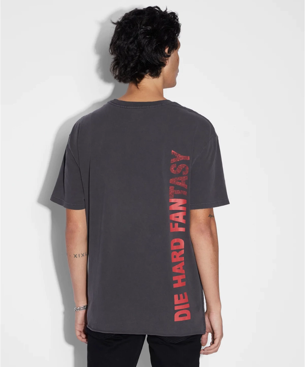 WrinkleFree Fabric SustainableBlend Ksubi Fan Biggie SS Tee (Faded Black)