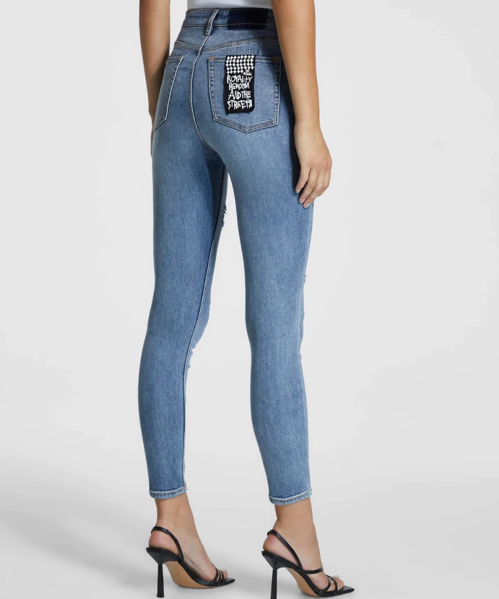 Warm Base Green Soul Ksubi Hi N Waisted Jeans (Exposed Haven)