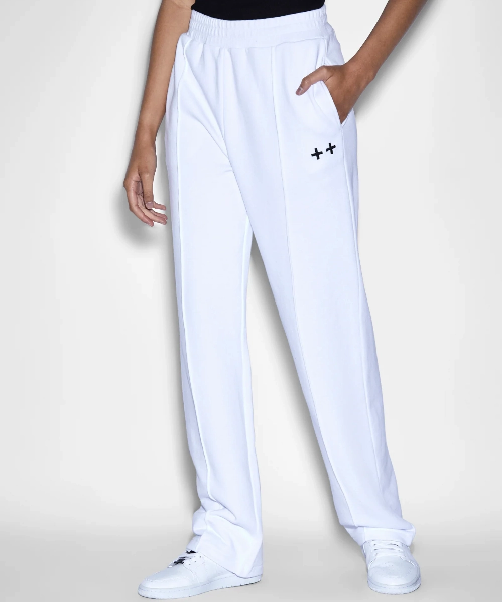 Ksubi Nimbus Straight Trakpants (White) Lightweight Material