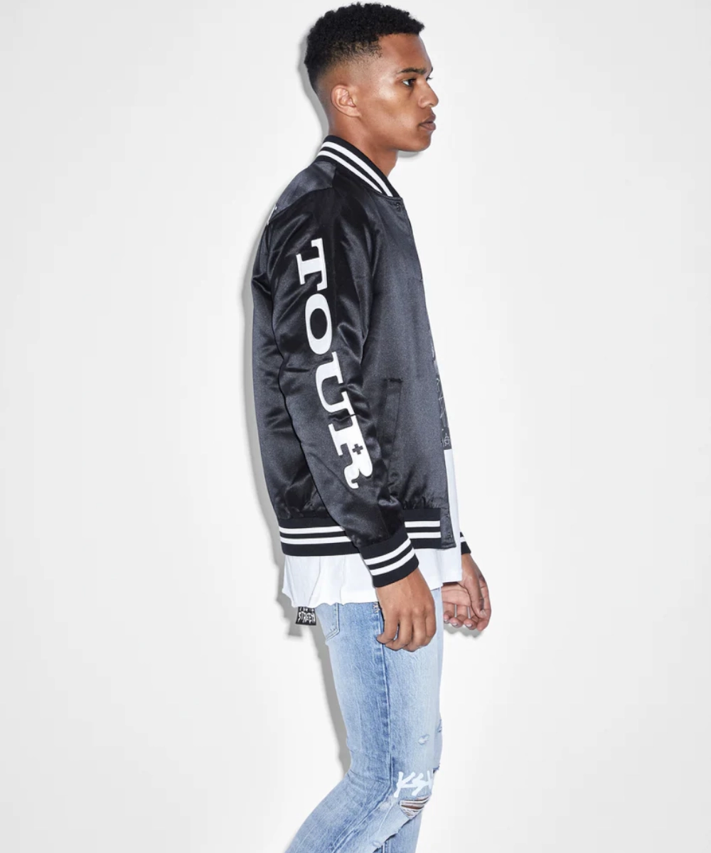 Ksubi World Tour Jacket (Black) AntiPillingFabric DoubleStitchedEdges