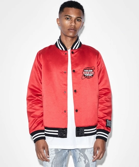 Trend Base Wide Glow Ksubi World Tour Jacket (Red)