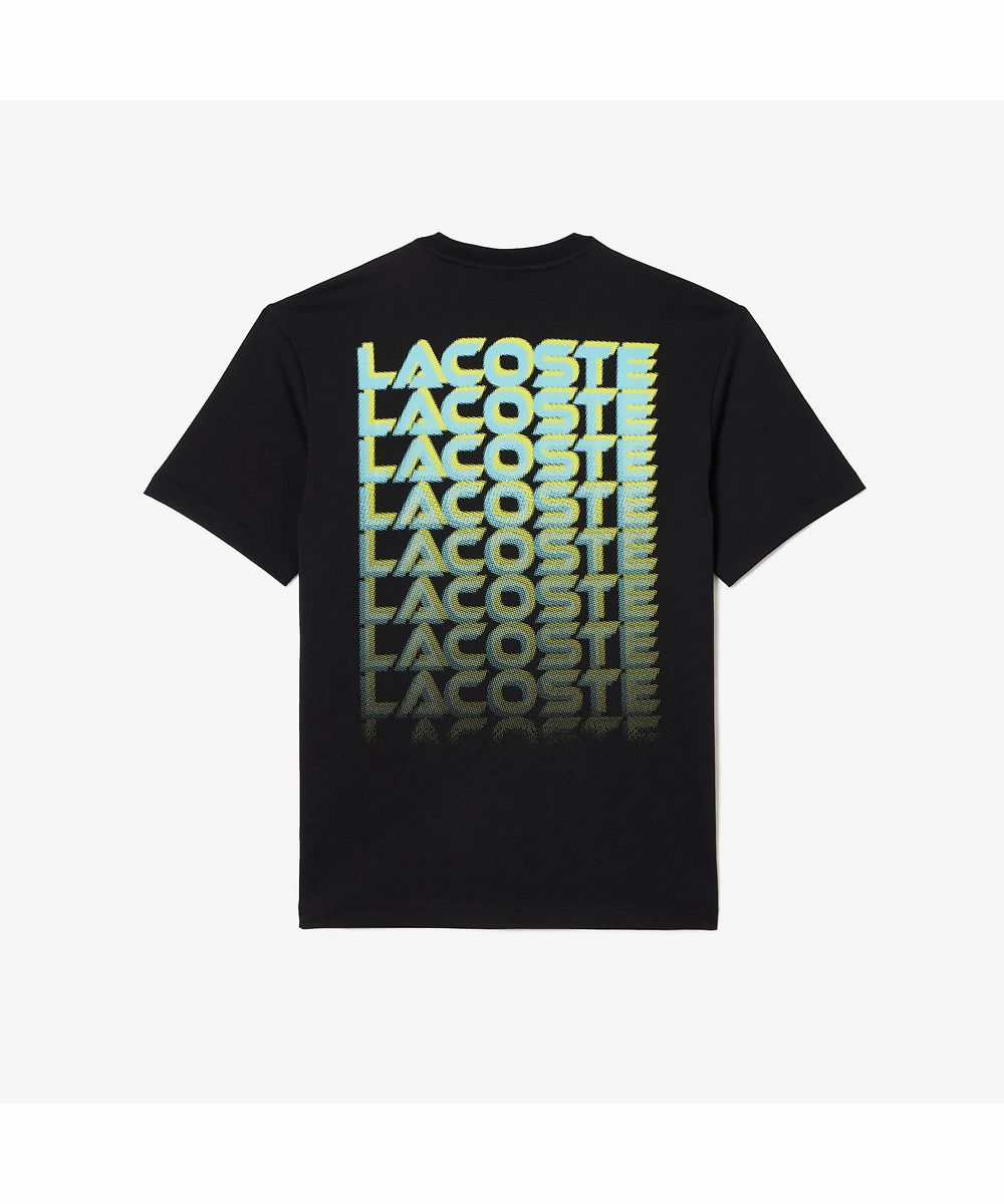 Luxury Mood Lacoste Active Back Graphic Tee (Black)