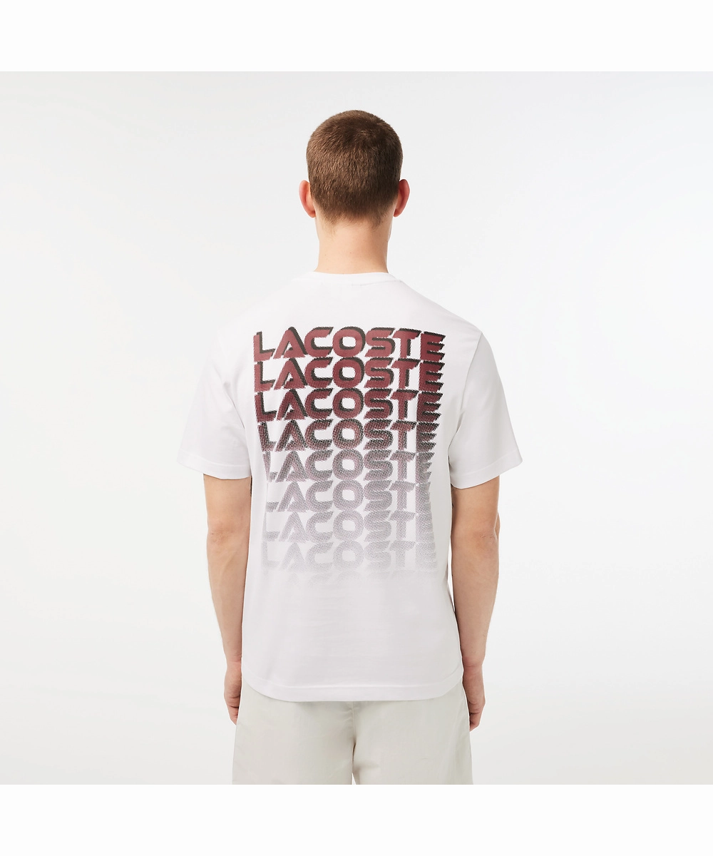 Regal Glow Fresh Ease Lacoste Active Back Graphic Tee (White)