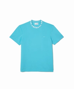 Day Off AntiBacterialTextile Lacoste Active Pique Tech Tee (Blue)