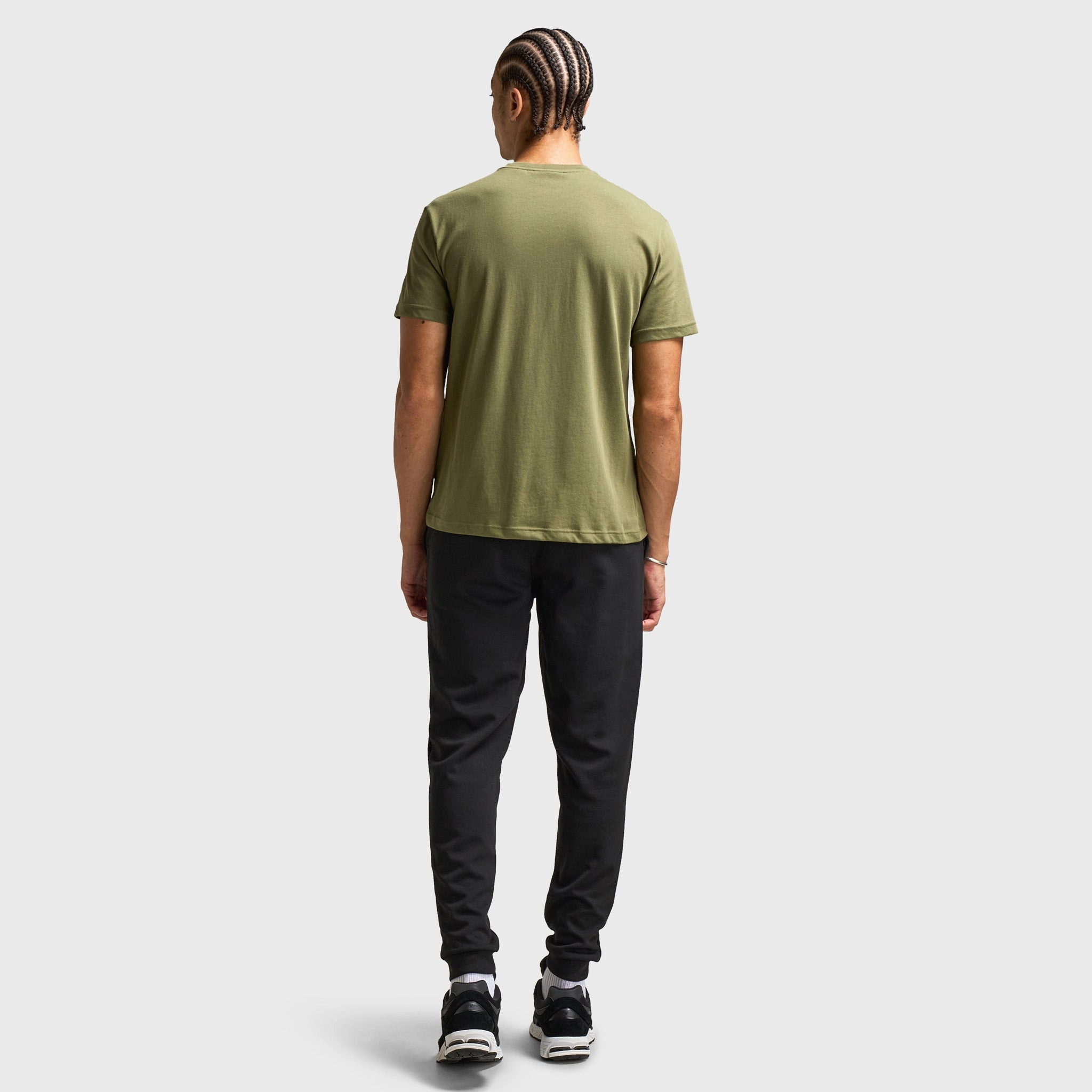 Lacoste Core T-shirt / Olive Easy Movement ironable