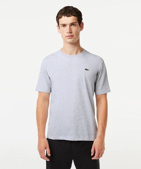 Lacoste Essentials Crew Neck Sports Tee (Grey) Ethical Mode