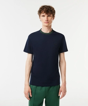Forest Air Lacoste Essentials Mini Pique Tee (Navy Blue)