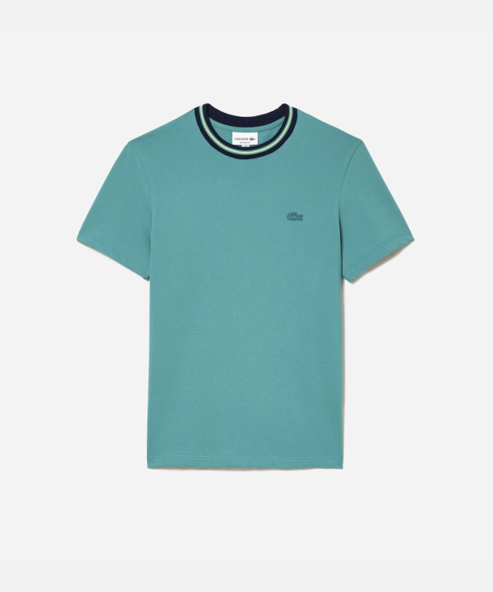 Zero Core EasyCareMaterial Lacoste Essentials Mini Pique Tee (Ocelle)