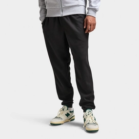 Fine Weave Lacoste Tapered Lightweight Double Face Sweatpants / Black