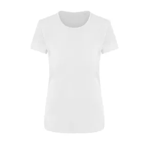 WaterRepellentSurface Ladies Ambaro Recycled Sports T-Shirt | ARCTIC WHITE