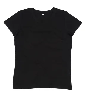 EcoFriendlyDyeProcess Ladies Essential Organic T-Shirt | BLACK