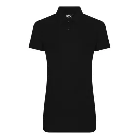 Ladies Pro Polyester Polo | BLACK LowMaintenanceFabric