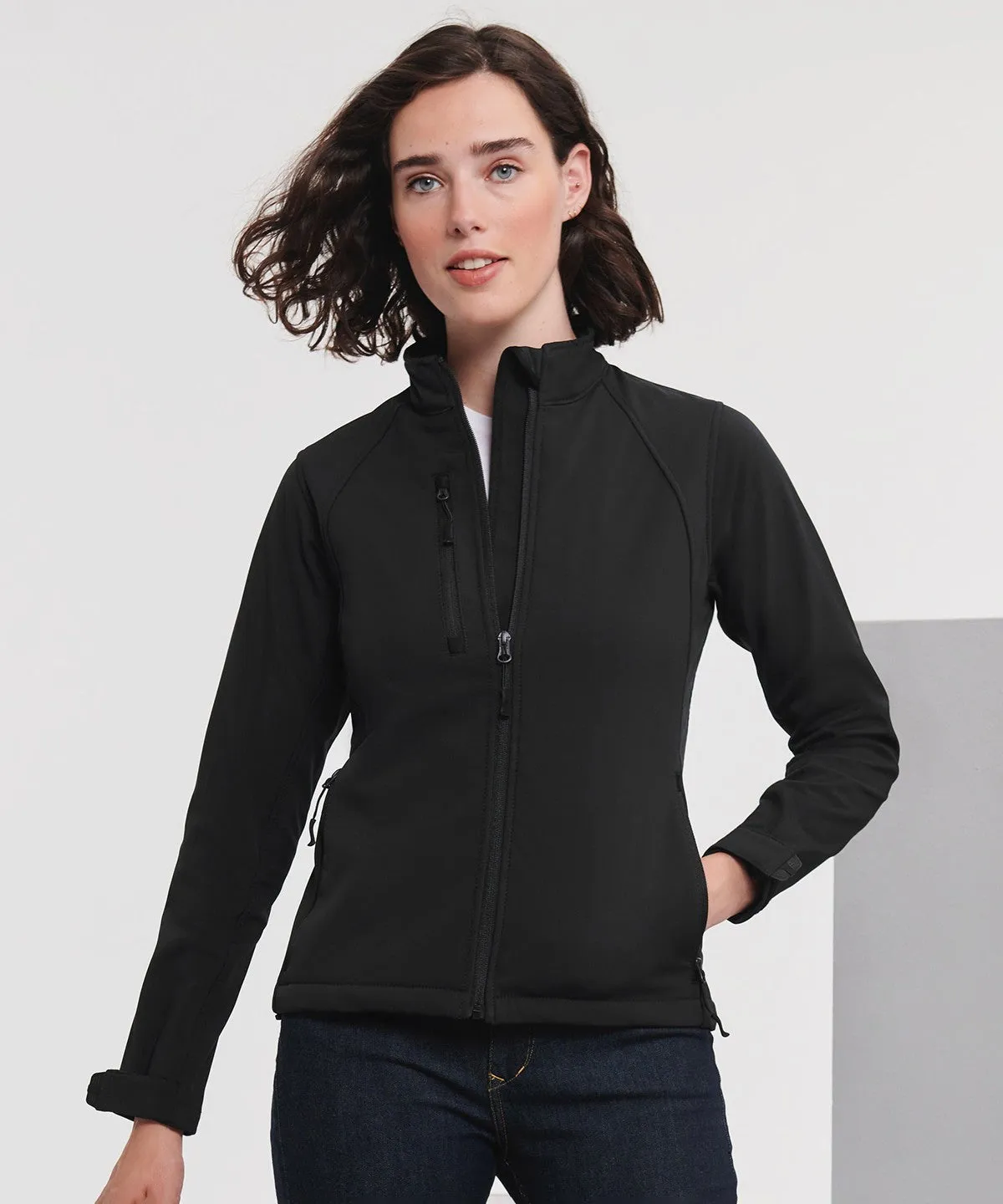 Snow Core Ladies Soft Shell Jacket | AZURE