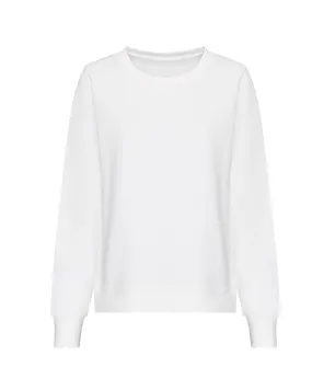 Ladies Sweatshirt | ARCTIC WHITE TearResistantMaterial WrinkleFree Material