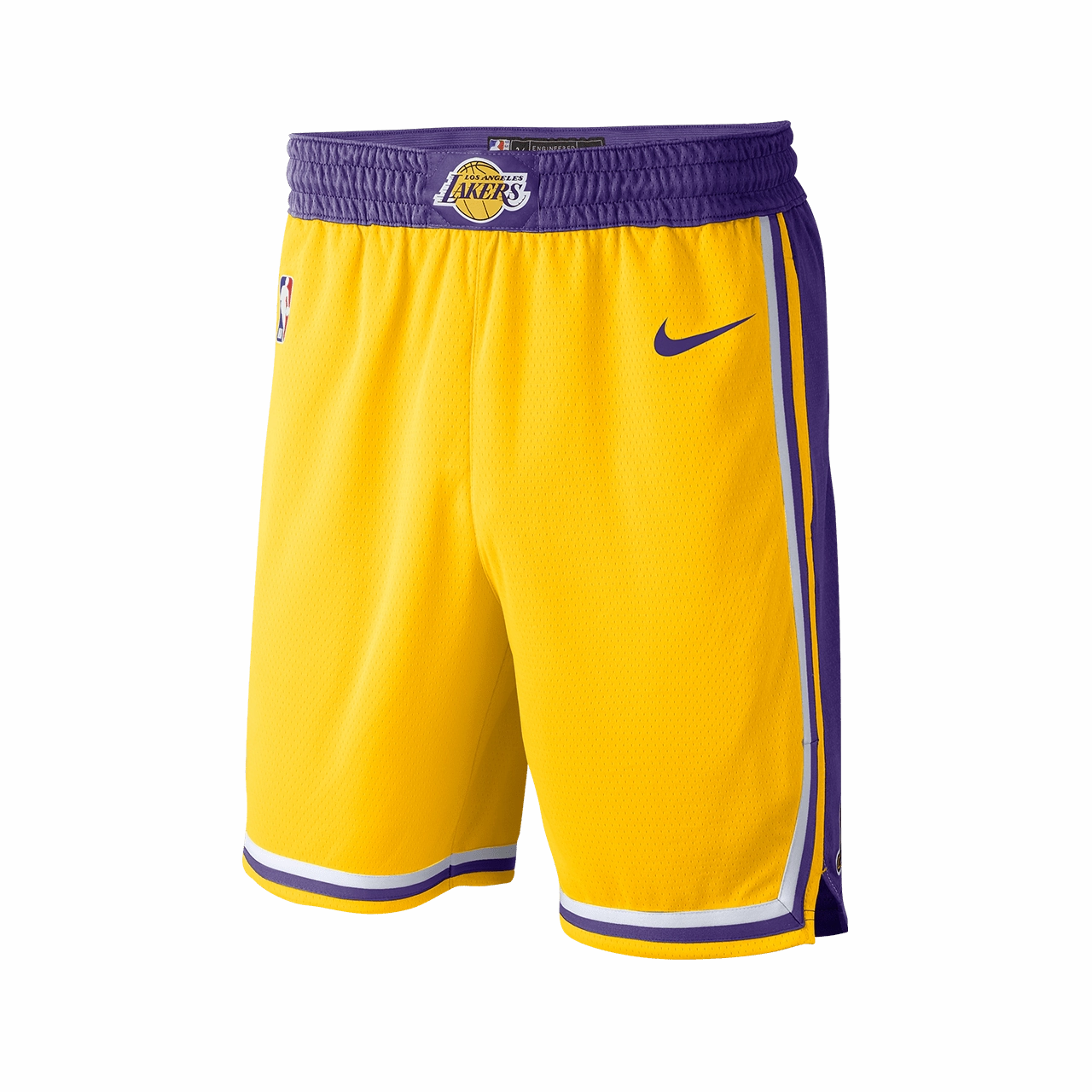 Nike NBA Icon Edition Swingman Shorts - Los Angeles Lakers Snag Free Zipper Sustainable