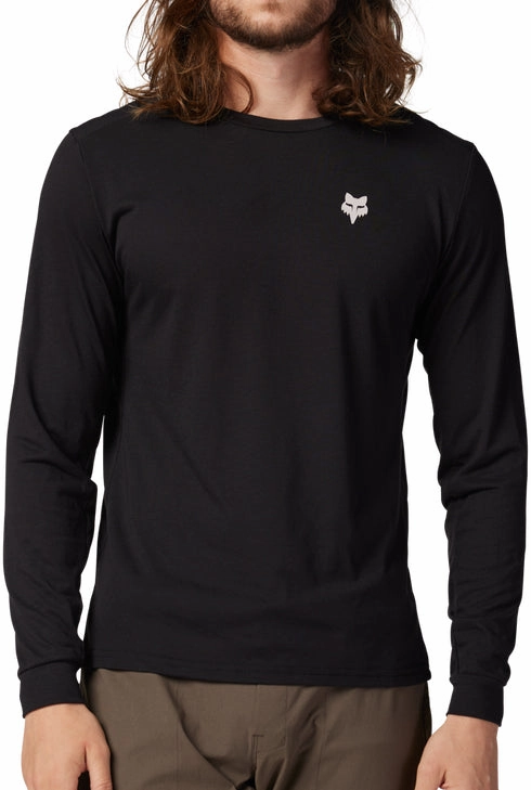 cord venue Unisex Performance Fox Ranger Shepherds DriRelease Long Sleeve Mens Cycling Jersey - Black