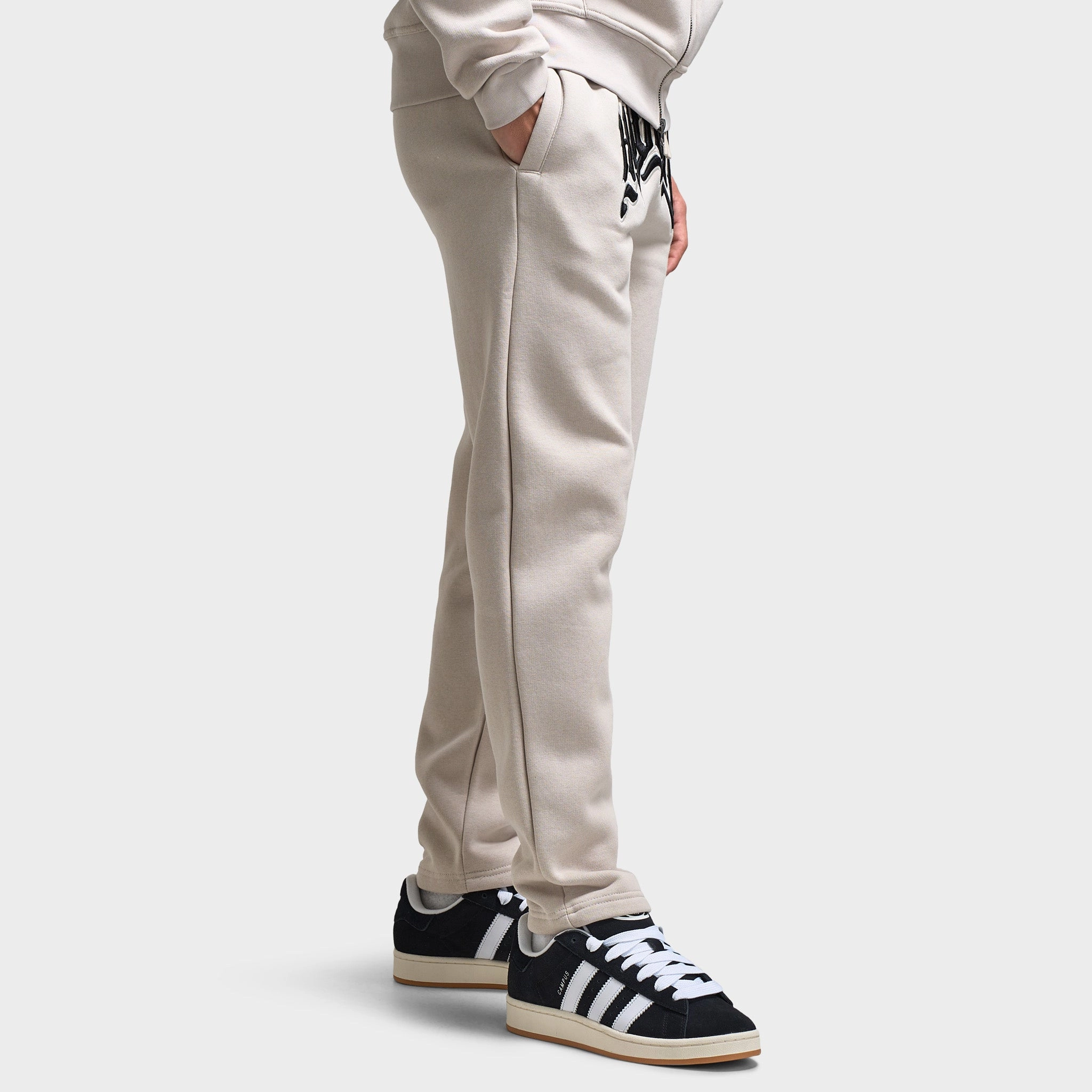 promotion venue Hoodrich Ritual Oversized Joggers Silver Grey / Blanc De Blanc - Black