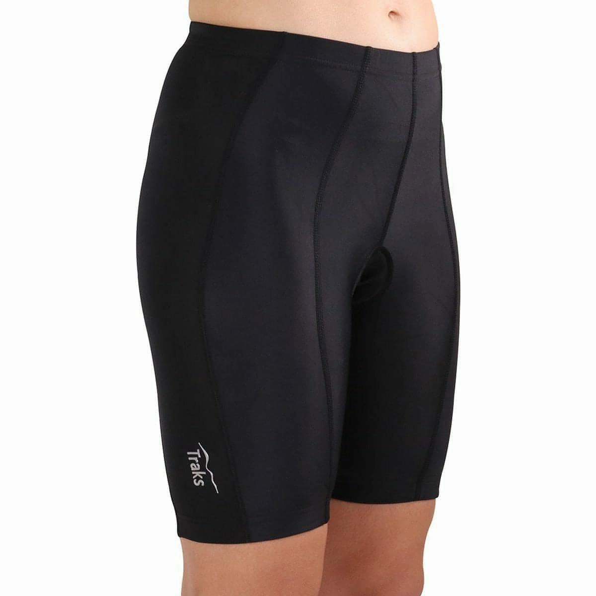 Traks Urra Womens Cycling Short Tights - Black Allergy-friendly