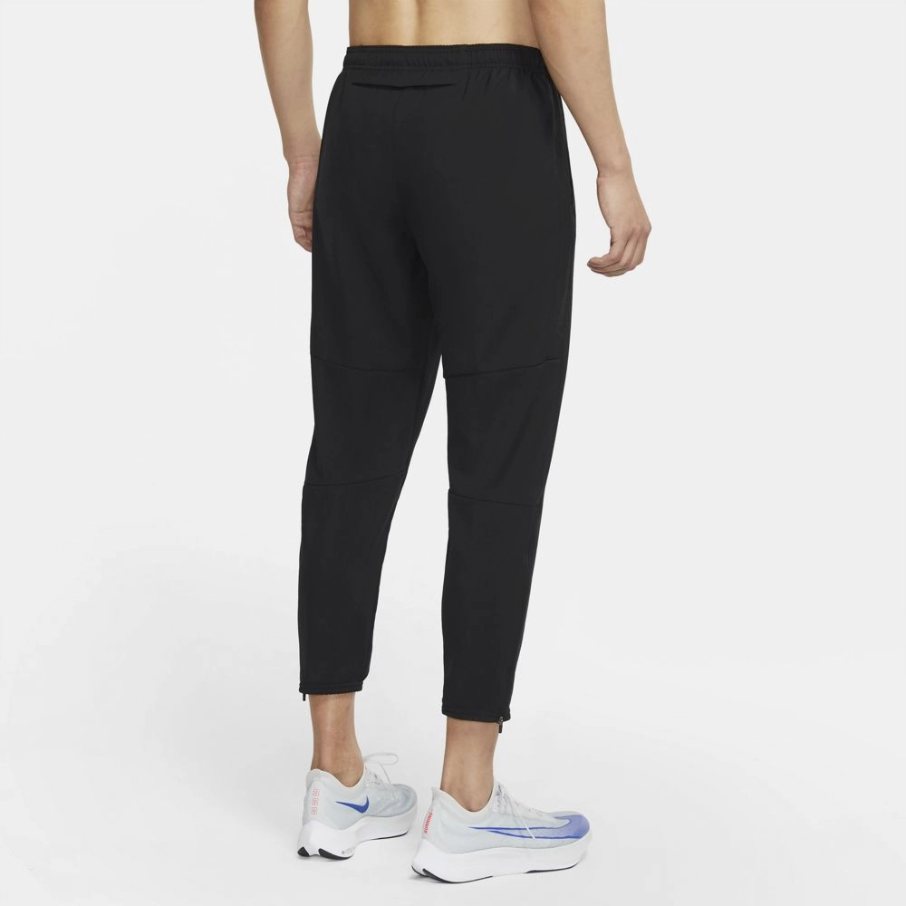 Nike Men's Dri-FIT Challenger Woven Pant Black / Reflective Silver Creative Glow OdorResistantFabric