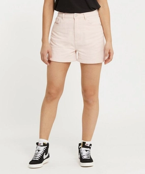 LightweightKnit TagFreeDesign Lee High Relaxed Shorts (Rose Quartz)