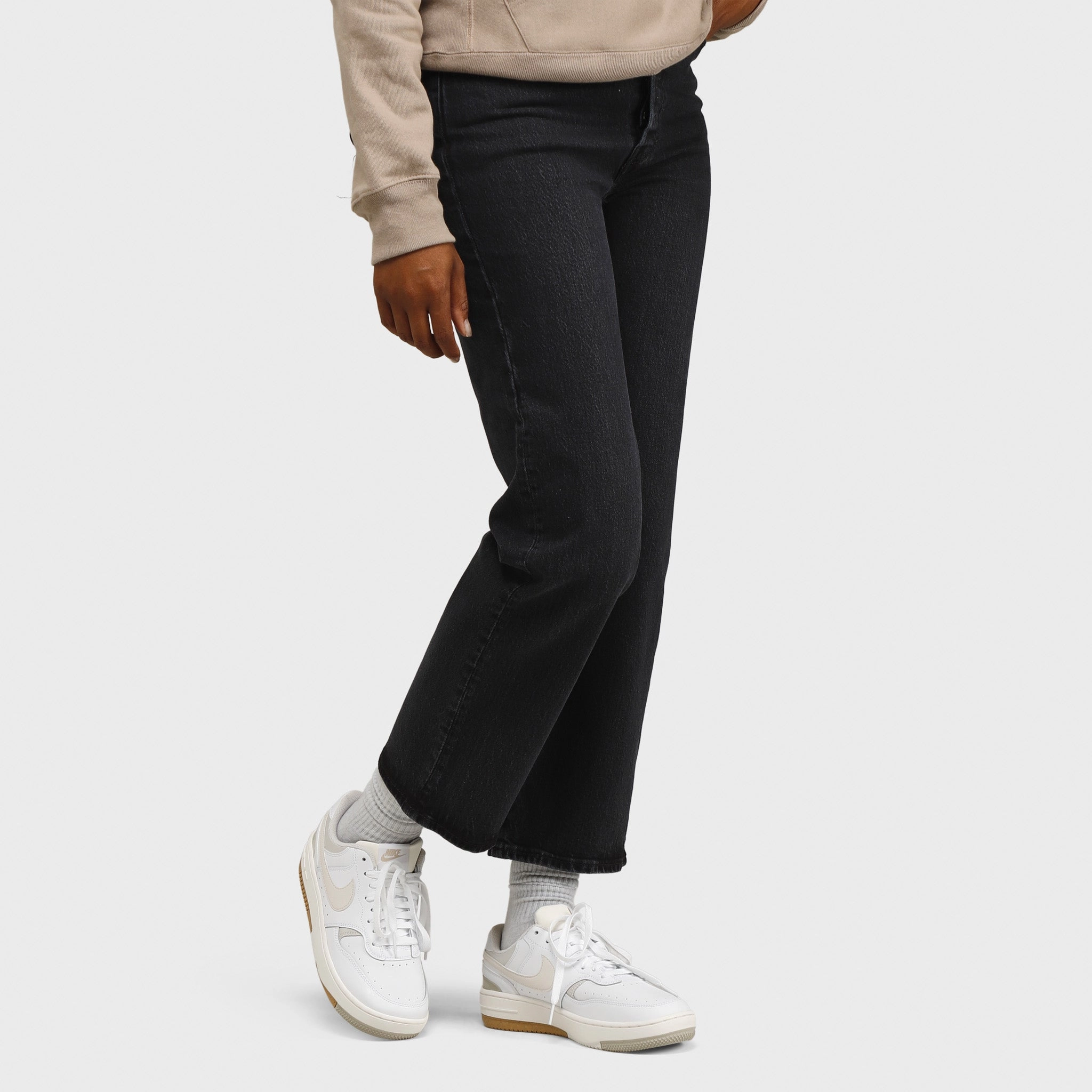 Base Comfort Bold Traveler Gear Levi's Women's Ribcage Straight Ankle Jeans / Feelin Cagey