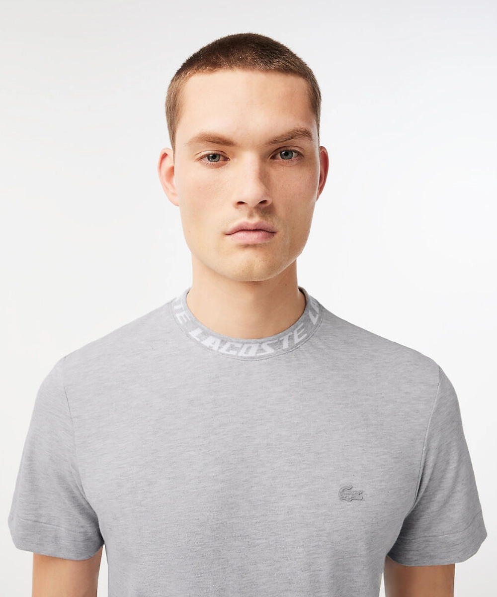 HighVisibility Quick Core Lacoste Active Pique Tech Tee (Grey)