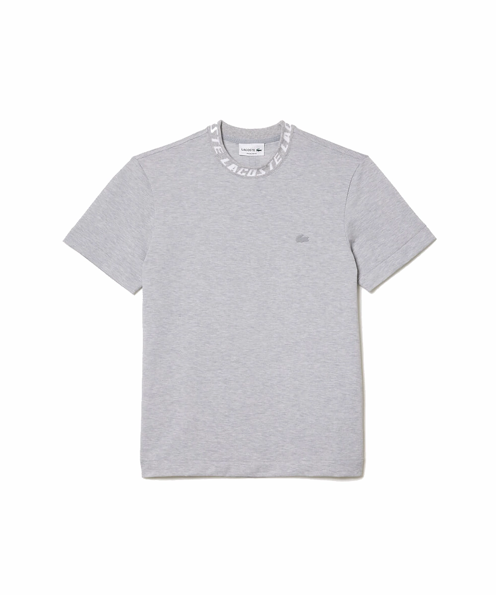 HypoallergenicYarn Next Core Lacoste Active Pique Tech Tee (Grey)
