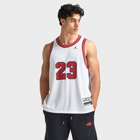 Jordan Essentials Summer Jersey White / Gym Red Arctic - proof