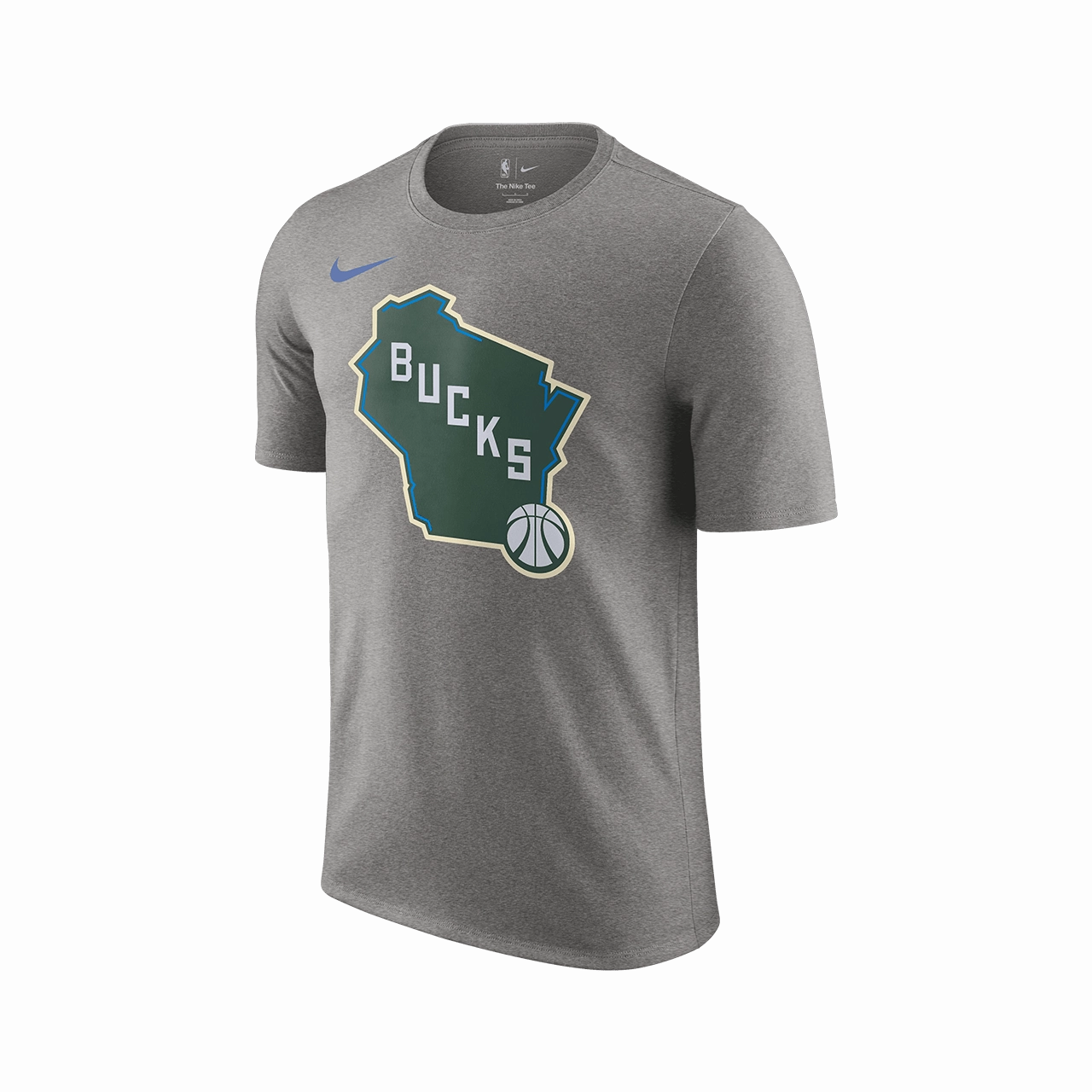 Casual Comfort Layer Nike NBA Milwaukee Bucks City Edition Essential Tee