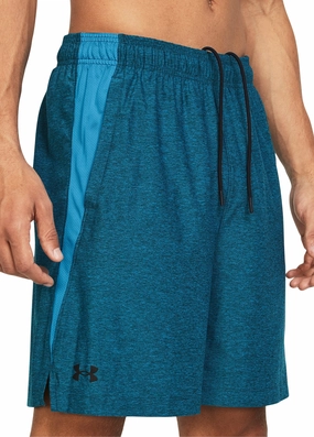 Under Armour Tech Vent Mens Training Shorts - Blue Reinforced Edges