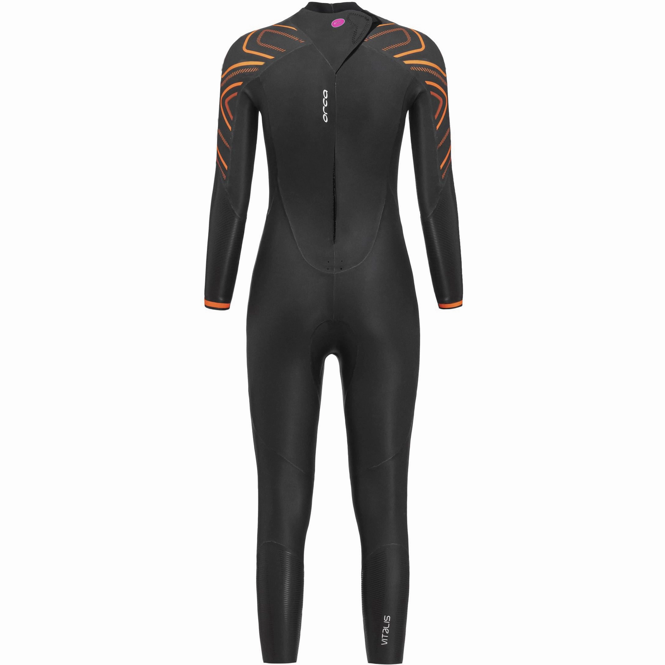 NonSlip Grips Orca Vitalis Thermal Openwater Womens Wetsuit - Black