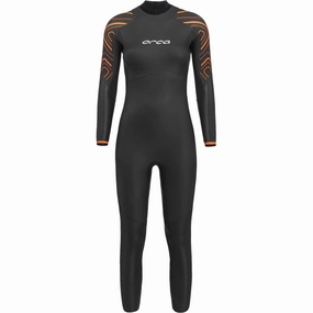 SustainableTextiles CompactPackability Orca Vitalis Thermal Openwater Womens Wetsuit - Black