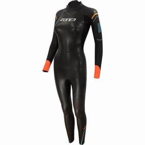 SmoothGripFastenings Zone3 Aspect Breaststroke Womens Wetsuit - Black