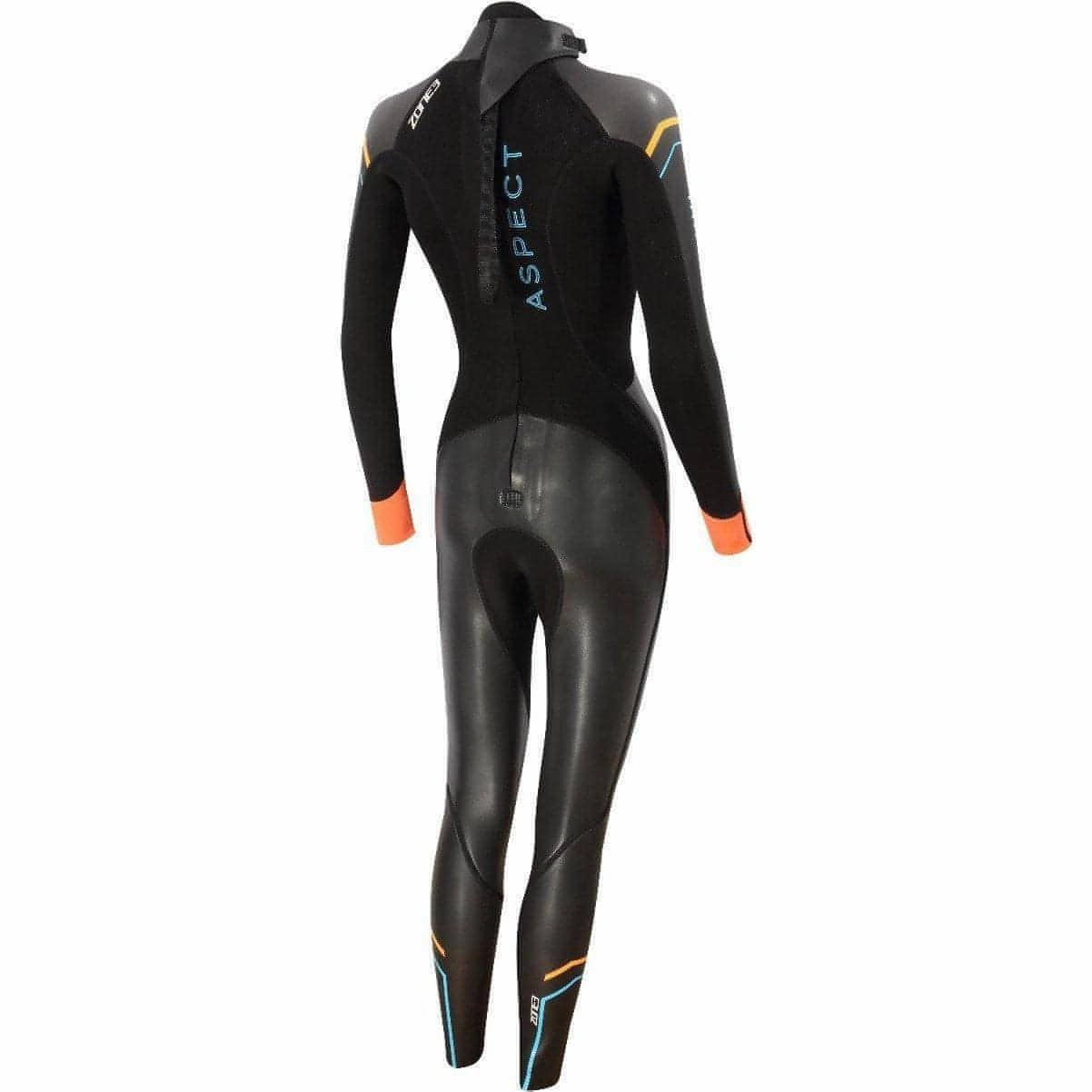 Thermal Insulation Layer Zone3 Aspect Breaststroke Womens Wetsuit - Black