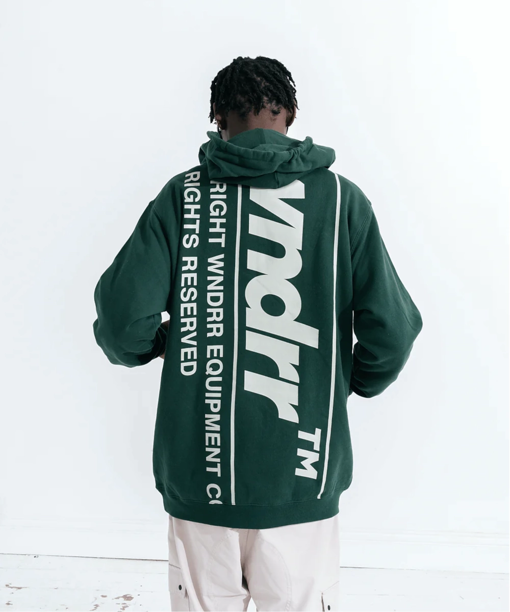 Diamond Soul WNDRR Output Hood Sweat (Forest Green)