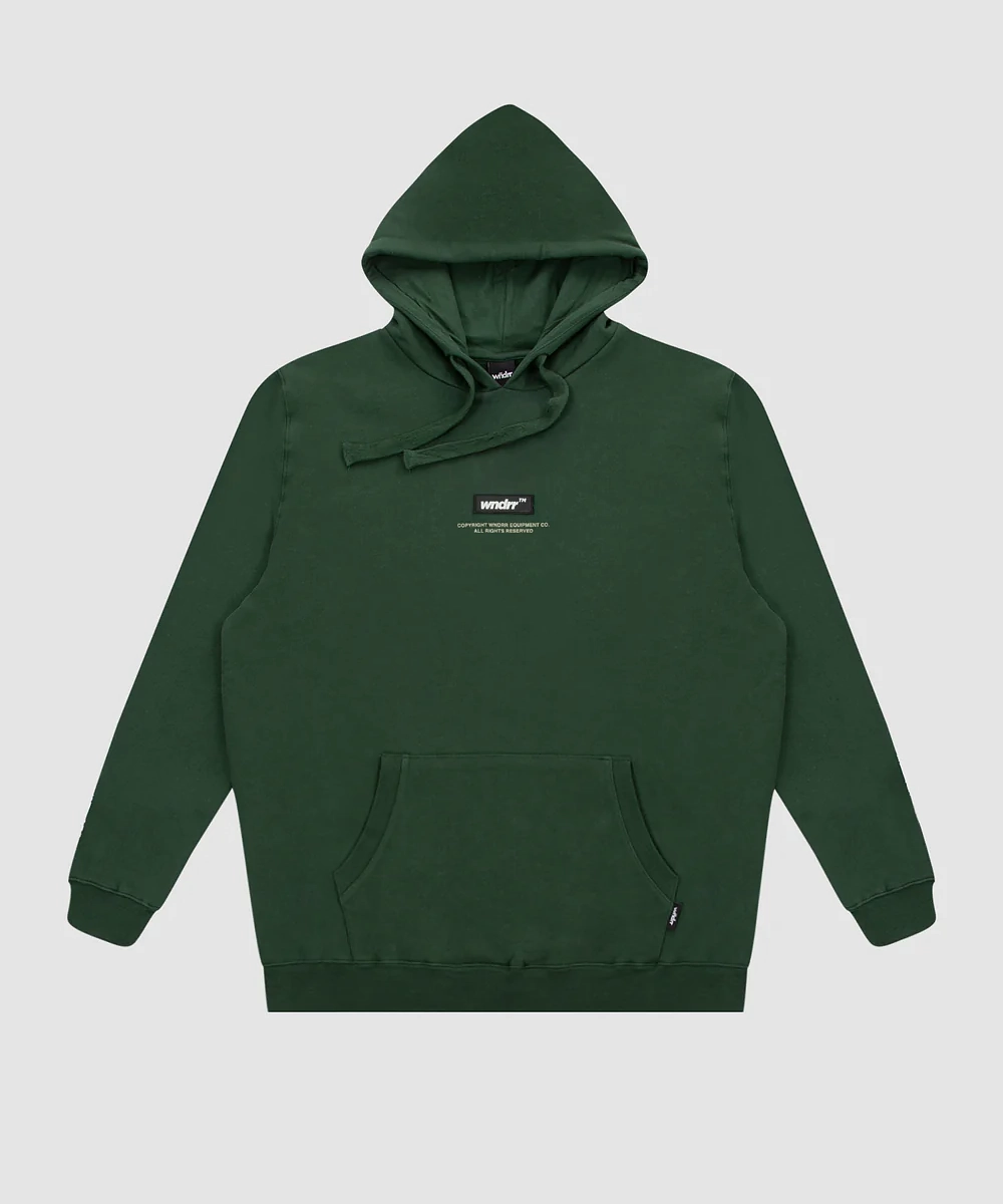 AntiFadeTechnology Stage Feel WNDRR Output Hood Sweat (Forest Green)