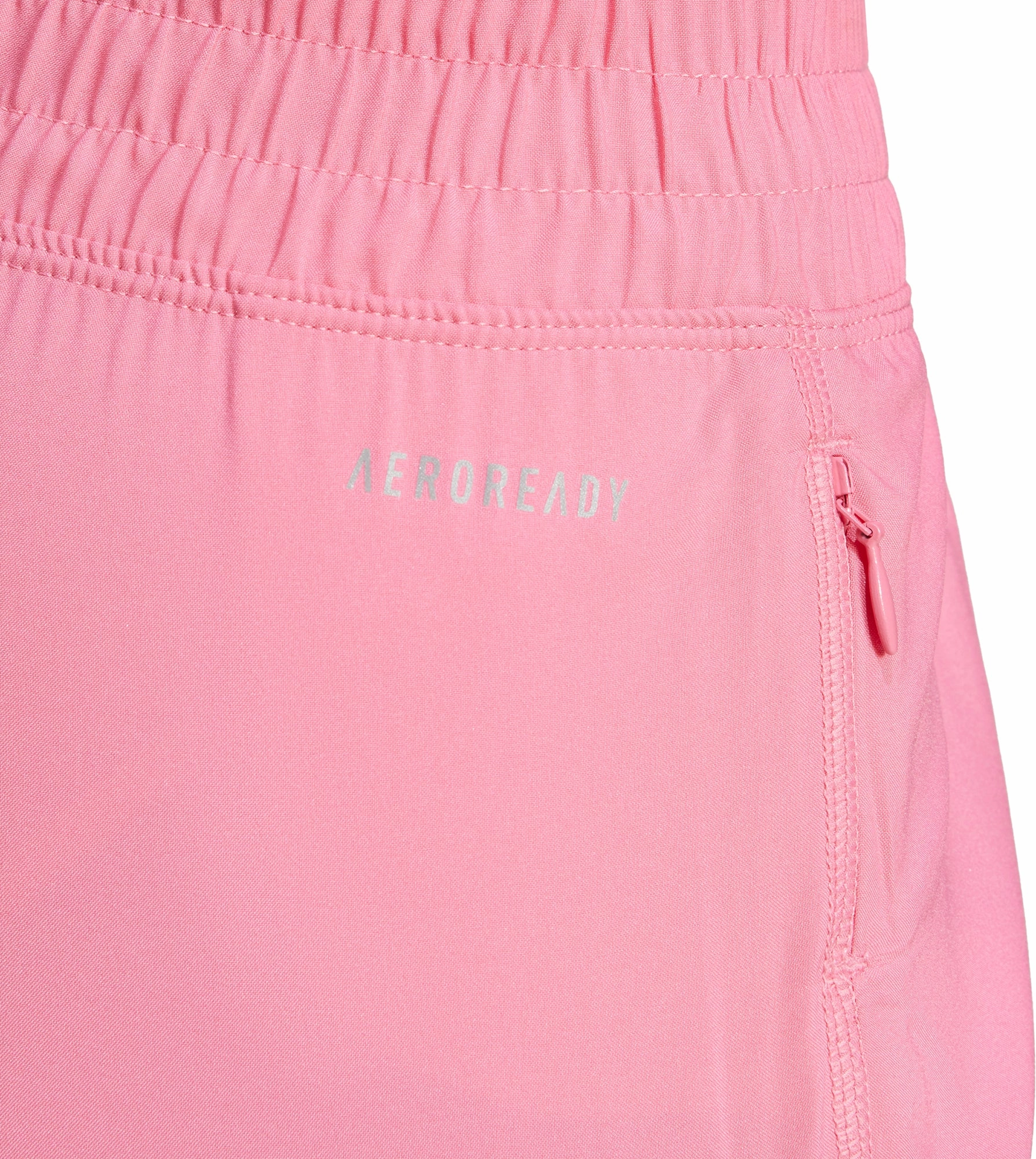 Smooth Flatlock Seams Abrasion Resistant Material adidas Own The Run 3 Inch Womens Running Shorts - Pink
