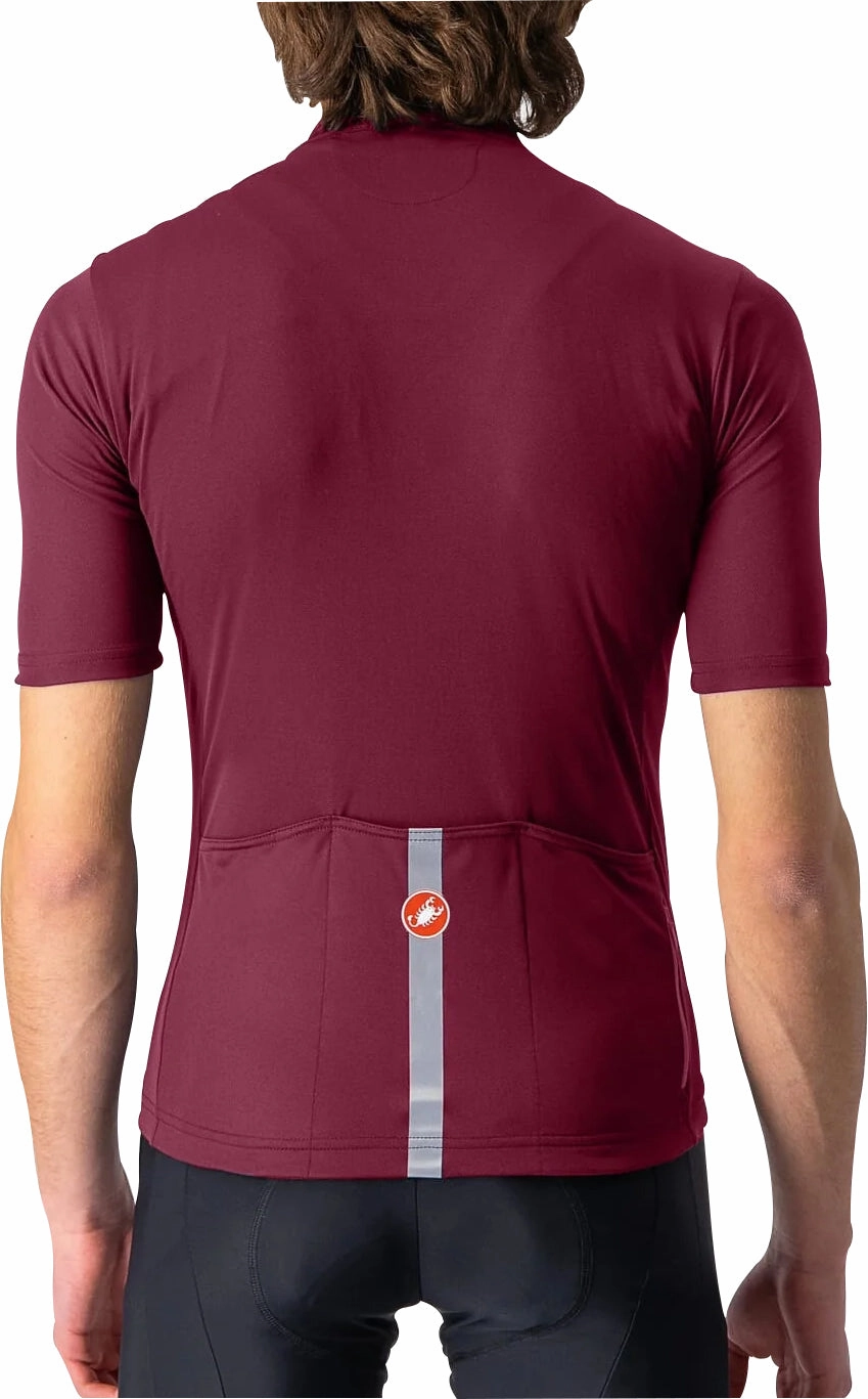 Castelli Classifica Short Sleeve Mens Cycling Jersey - Red accessible