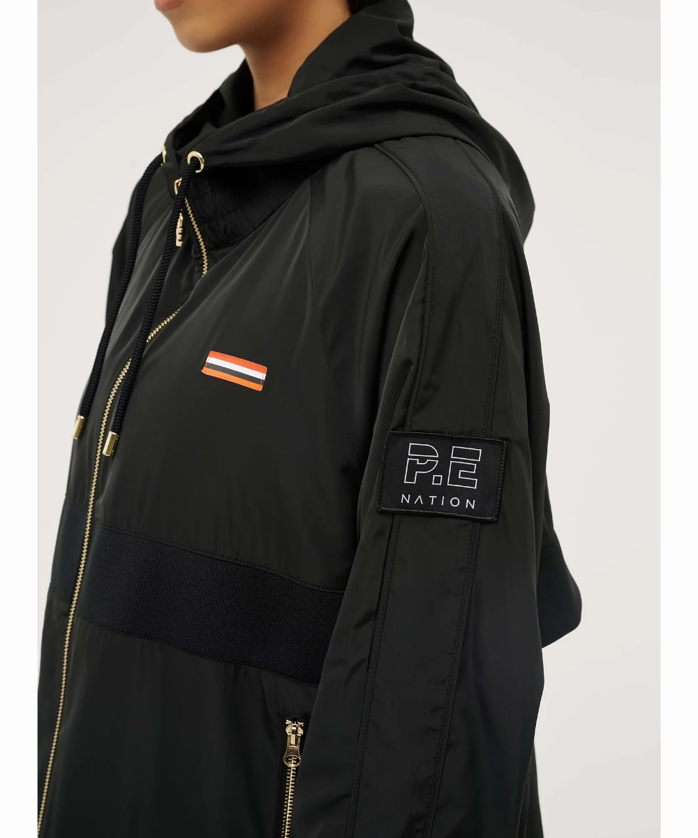 AdjustableWaistband P.E Nation Endurance Man Down Jacket (Black)