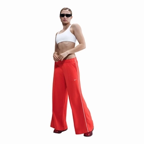 Nike Sportswear Women's Mid-Rise Wide-Leg Track Pants MoistureControlClothing Peace Flow