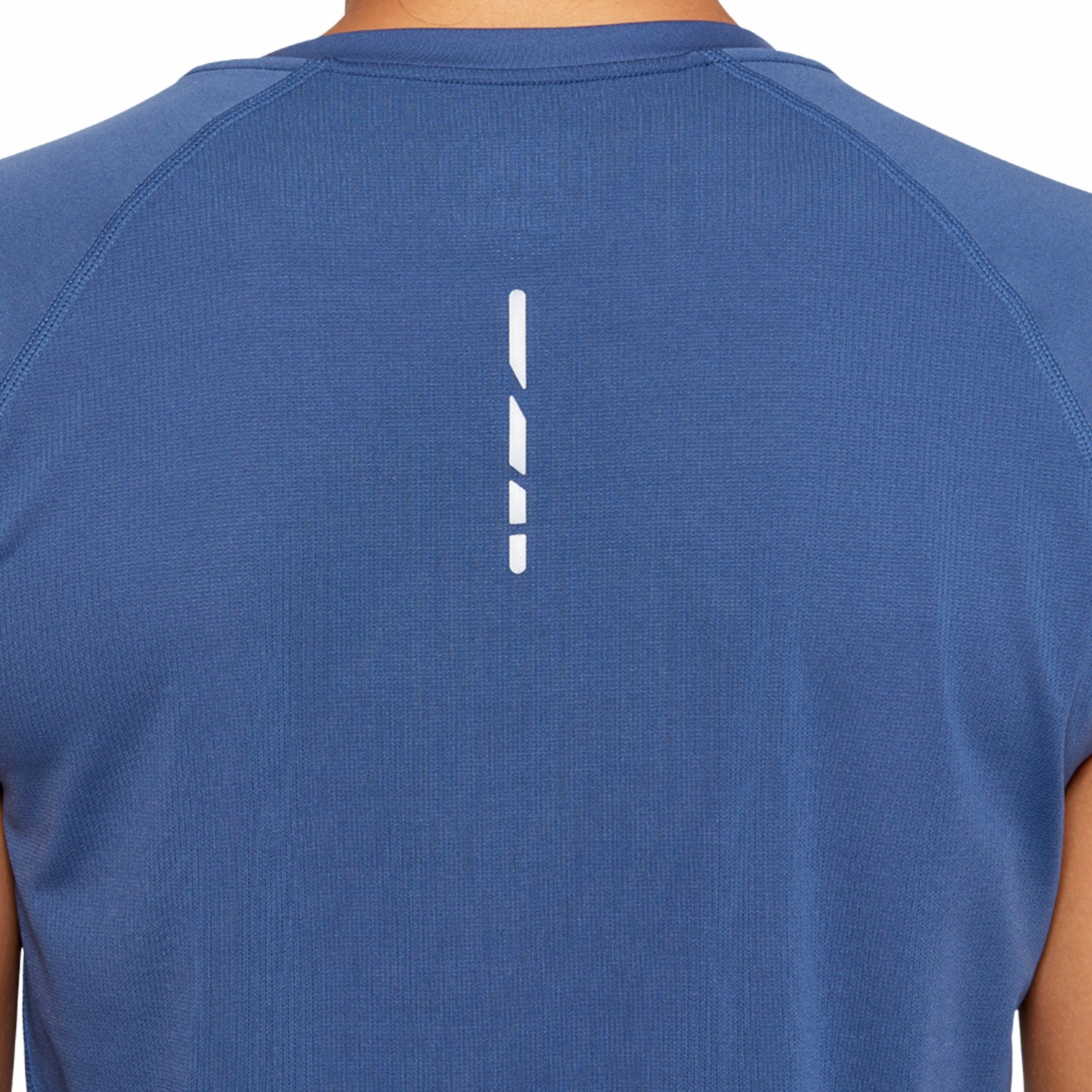 Asics Cap Short Sleeve Womens Running Top - Blue sporty and comfortable Breathable fabric