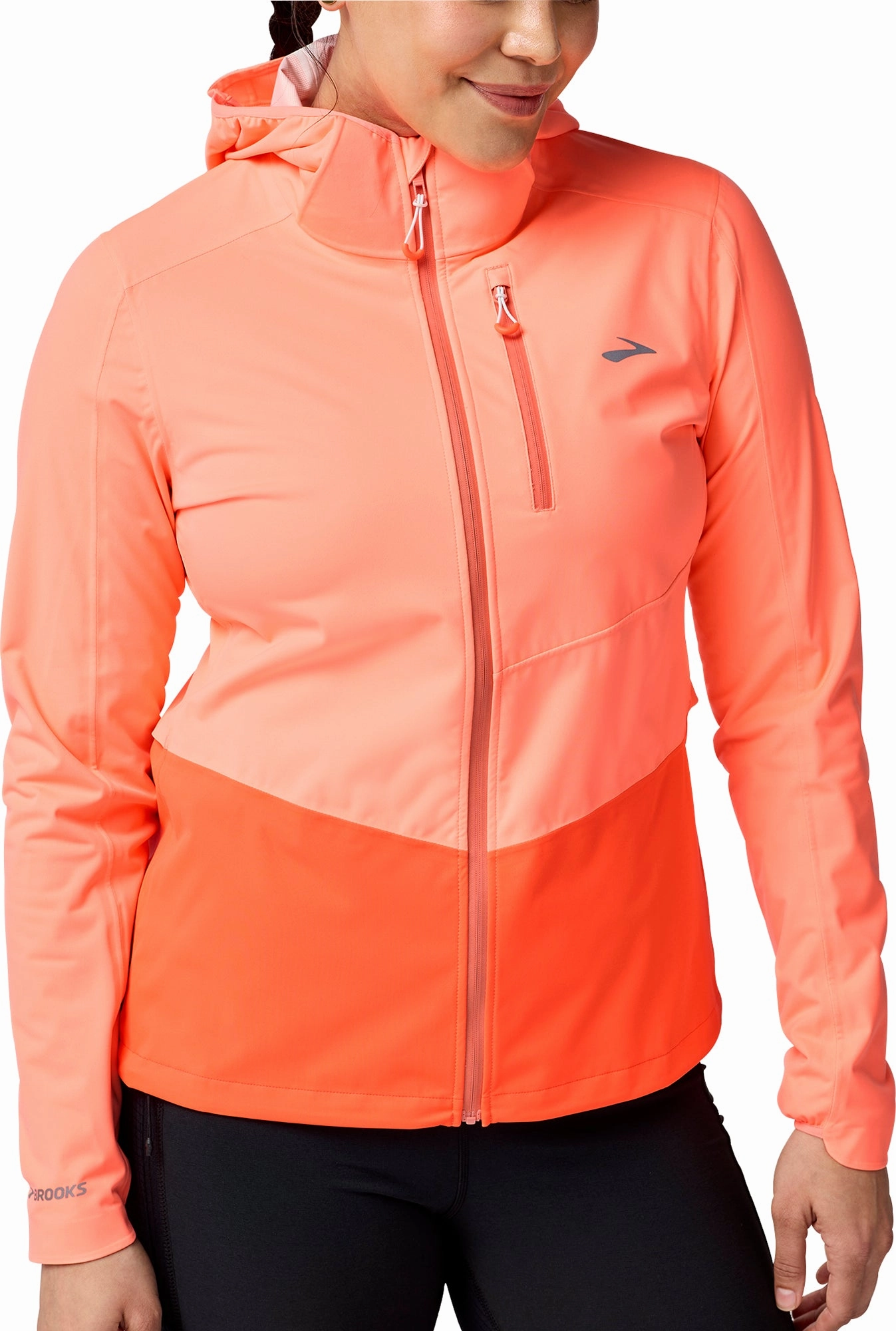 Brooks High Point 2.0 Waterproof Womens Running Jacket - Orange Review Diary
