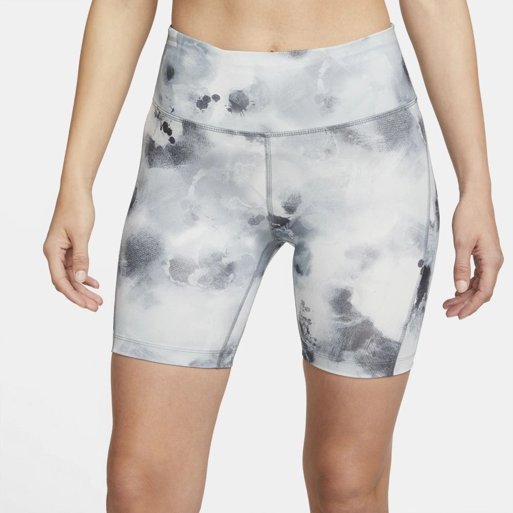Nike Women's Air Dri-FIT 7 Inch Fast Shorts Smoke Grey Club Mode Breathable Material