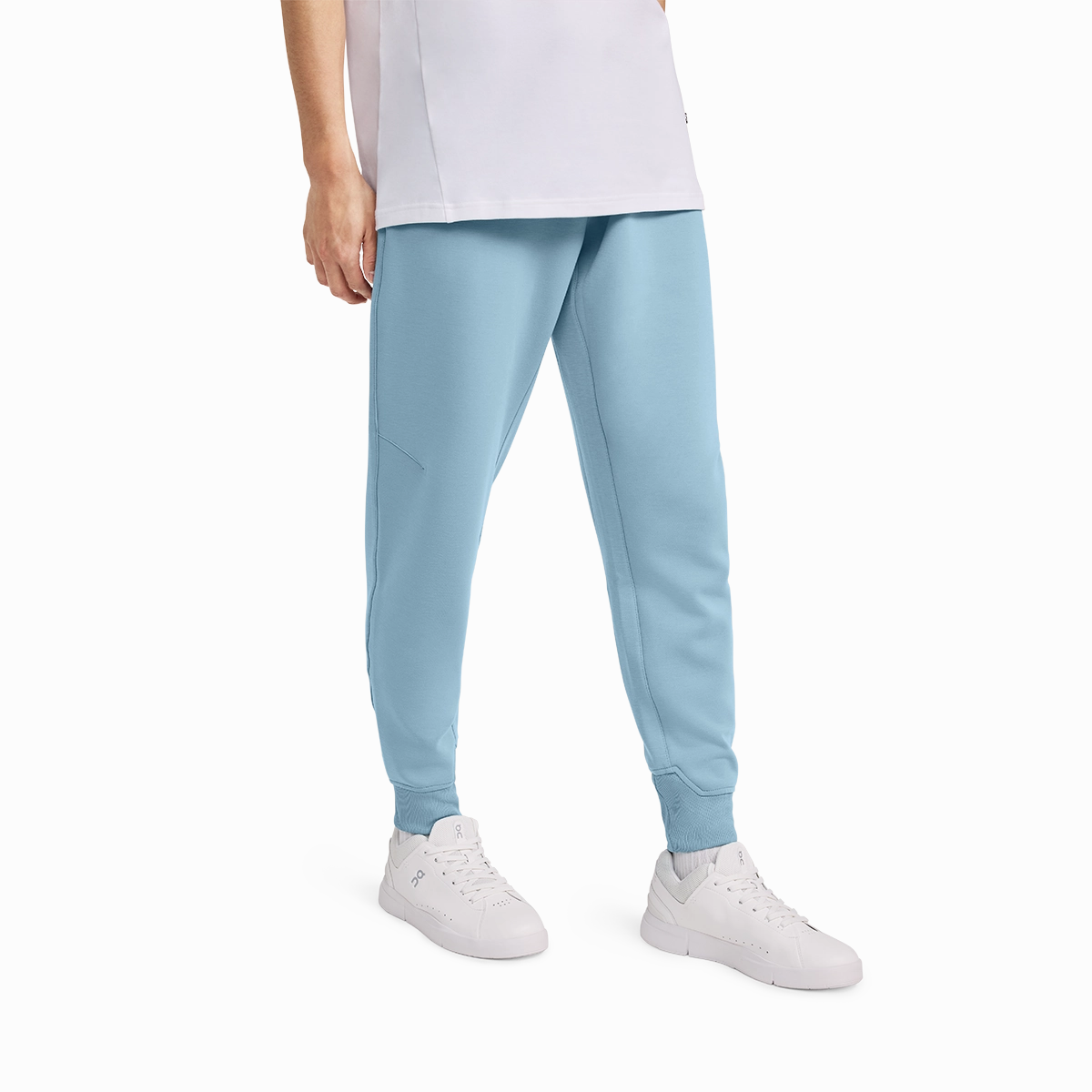 Flattering Fit Wear On Sweat Pants